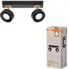Image de Osram, Spot de plafond, DECOR SPOT PLUTO BLACK 2 Spot (615 lm)
