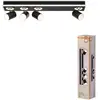 Image de Osram, Spot de plafond, DECOR SPOT MARS BLACK 4 Spot (1800 lm)