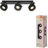 Image de Osram, Spot de plafond, DECOR SPOT VENUS BLACK 3 Spot (1500 lm)