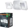 Image de Osram, Éclairage d'extérieur, Battery LED Spotlight Double 10W 4000K IP54 White (480 lm, IP54)