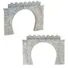 Image de Modélisme HO : 2 entrées de tunnel double voie Faller