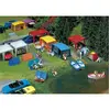 Image de Faller - Modélisme accessoires de décor HO - Jeu de tentes de camping