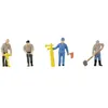 Image de SET de figurines H0 avec mini-effet sonore pour les ouvriers de voie et les trémolo Faller 180238
