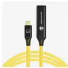 Image de Cobra CobraTether USB-C Extention 10m  ellow (10 m), Câble USB