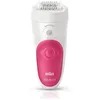 Image de Epilateur électrique Braun Silk Epil 5-500 SensorSmart Blanc et Rose