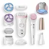 Image de Coffret d'épilation Braun Silk-épil Beauty Set 9 9-975 Blanc et Rose