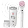 Image de Epilateur Set Beaute Tete 28 Pinces W&d 2vit Tete Rasage Brosse Nettya Braun - Ses5875bs