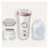 Image de Epilateur électrique Braun Silk-épil 9-720 Blanc et Rose