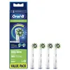 Image de Têtes de brosse à dents Rechange brosse à dents électrique Oral-B Cross Action Blanc 4 Unités
