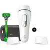 Image de Braun ipl pro 5 (épilateur a lumière pulsée) - avec rasoir et pochette - blanc/argent - pour homme