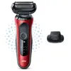 Image de Braun - shaver series 6 61-r1200s - red