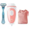 Image de Braun Silk·Expert Mini Pl1014, Épilateur A Lumiere Pulsée, Épilation Semi-Définitive, Blanc/Rose, Avec Pochette De Voyage