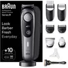 Image de Tondeuse à barbe Braun BT9420 Noir et Gris