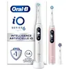 Image de Oral-b io 6 - duo - blanche et rose - brosses à dents électriques connectées