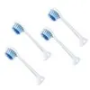 Image de Sanitas SZA 08 - Tête de brosse de rechange - pour brosse à dent (pack de 4) - pour Sanitas SZA 80