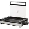 Image de WMF Lono gril de table à côtes (415430011), Gril de table, Argent, Noir