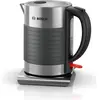 Image de Bosch Hausgeräte Twk7s05, Bouilloire électrique, Gris, Noir