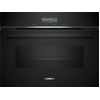 Image de Siemens CM724G1B1 iQ700 Four encastrable compact avec fonction micro-ondes 60 x 45 cm Noir CM724G1B1