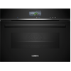 Image de Siemens CS736G1B1 iQ700 Four encastrable compact vapeur 60 x 45 cm Noir CS736G1B1