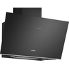 Image de Siemens LC91KLT60 iQ700 Hotte murale 90 cm Noir avec finition en verre, Noir LC91KLT60