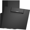 Image de Siemens LC67KFN60 iQ300 Hotte murale 60 cm Noir avec finition en verre, Noir LC67KFN60
