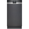 Image de Siemens SR55ZS10ME iQ500 Lave-vaisselle encastrable avec bandeau 45 cm Acier brossé SR55ZS10ME