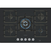 Image de Siemens ER7A6RH40 iQ700 Table gaz 75 cm Verre trempé, Noir ER7A6RH40