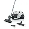 Image de Bosch Hausgeräte BGS41K332 vacuum Cylindre vacuum Dry Bagless, Aspirateur, Blanc