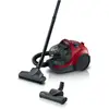 Image de Bosch Hausgeräte BGC21X350, Aspirateur, Rouge, Noir