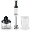Image de Bosch Hausgeräte MSM4W420, Mixeur plongeant, Transparent, Noir, Blanc