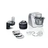 Image de Bosch Hausgeräte Série 4, Robot de cuisine, MUM 5, 1000 W, blanc, argent, MUM58210, Robot ménager, Argent, Blanc