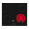 Image de Balay 3EB721LR - Vitrocéramique - 4 plaques de cuisson - Niche - largeur : 56 cm - profondeur : 49 cm - avec côtés biseautés - noir