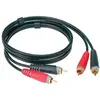 Image de Klotz Câble AT-CC0100 Cinch-Cinch 1m (1 m, Câbles Cinch), Câble audio