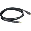 Image de Accessoires guitares KLOTZ AS-EX10300 RALLONGE CASQUE NOIR 3 M Rallonge casque