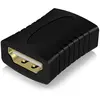 Image de Icy Box IB-CB005 HDMI-Kupplung (HDMI, 3.10 cm), Adaptateur données + vidéo, Noir