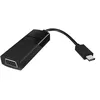 Image de ICY BOX IB-AC533-C - Adaptateur vidéo externe - USB-C - D-Sub - noir