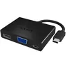 Image de ICY BOX IB-DK4032-CPD - Adaptateur vidéo externe - Parade PS176 - USB-C - VGA - noir