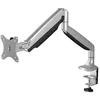 Image de ICY BOX IB-MS503-T, Monitorständer mit Tischhalterung für ein Monitor bis zu 32 (81 cm) simple Support de table pour écran 81,3 cm (32) gris-argent réglable en