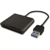 Image de Icy Box IB-CR301-U3, USB3.0 Multi-Kartenl. (USB 3.0), Lecteur de carte mémoire, Noir