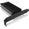 Image de ICY BOX IB-PCI214M2-HSL - Carte PCI Express avec emplacement M.2 PCIe NVMe 3.0 4x ( Catégorie : Carte contrôleur )