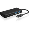 Image de Icy Box Hub USB avec port USB Type-C et port PD, IB-HUB1426-CPD (USB-C, 4 ports), Station d’accueil + hub USB, Noir