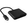 Image de ICY BOX IB-CR301-C3 - Lecteur de carte (SDHC, SDXC, SD, microSDHC, microSDXC, microSDXC UHS-I, SDXC UHS-I, CF) - USB-C 3.0