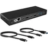 Image de Icy Box IB-DK2245AC (USB-C, 13 ports), Station d’accueil + hub USB, Noir