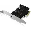 Image de Icy Box PCI Card IcyBox USB Type-C Controller Karte IB-PCI1901-C32, Contrôleur SATA