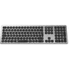 Image de KeySonic Clavier Full-Size en aluminium, Bluetooth & RF, pour Win & macOS (DE, Sans fil), Clavier, Gris