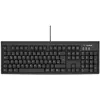 Image de KeySonic KSK-8008U-IP (DE, Filaire), Clavier, Noir
