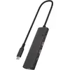 Image de Icy Box IB-HUB1437-CPD (4 ports), Station d'accueil + hub USB, Noir