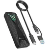 Image de Icy Box Spade Case 1805   M.2 NVMe (M.2), Boîtier pour disques durs, Noir