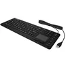 Image de RaidSonic KeySonic KSK-6231INEL - Clavier - avec pavé tactile - rétroéclairé - USB - Allemand - noir