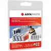 Image de AGFAPHOTO, Cartouche d'impression, compatible avec 2x PGI-525pgbk+CLI-526 (CF, Color)